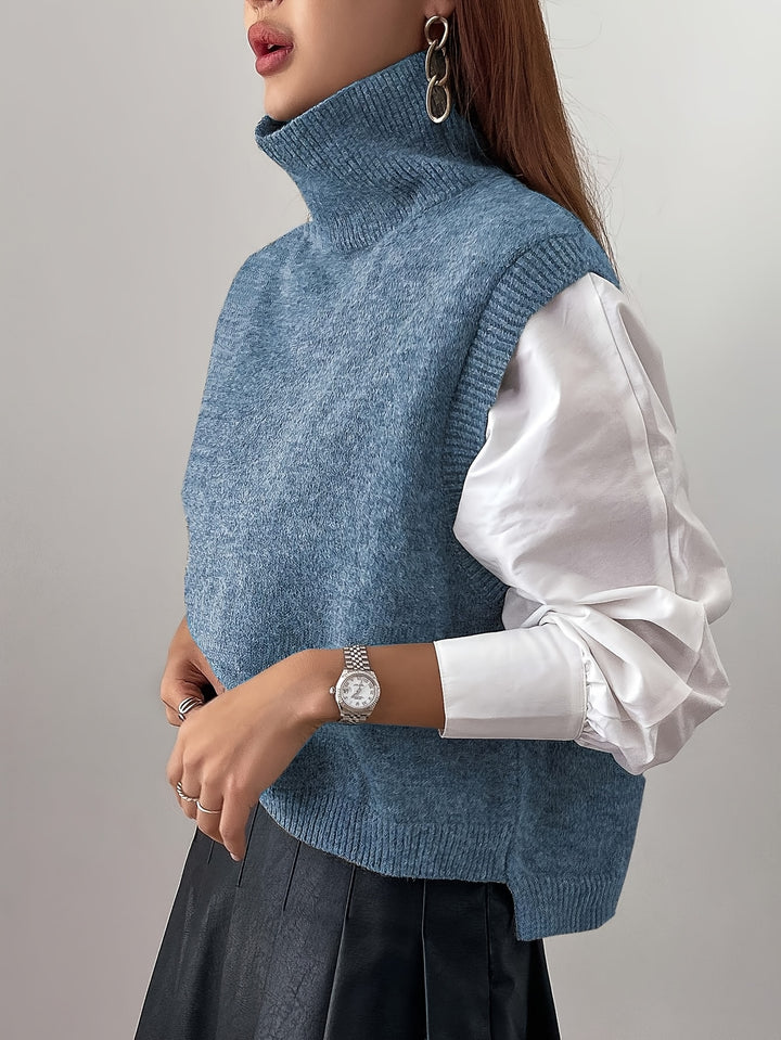 Eloora | High-Neck Sweater Vest