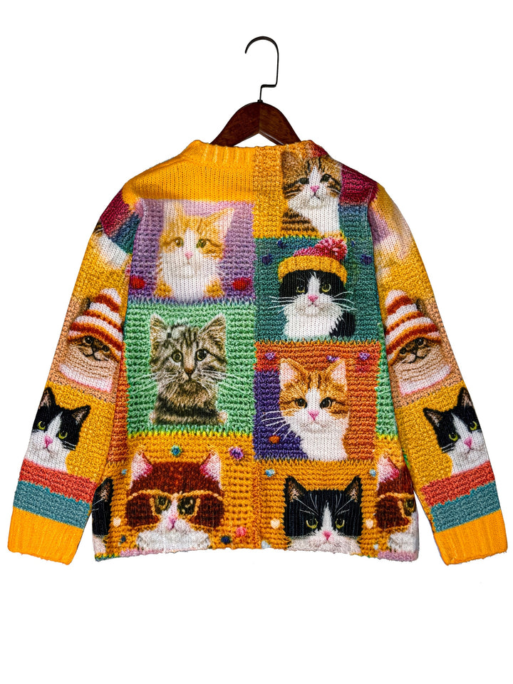 Bernadette | Whimsical Button-Front Cardigan
