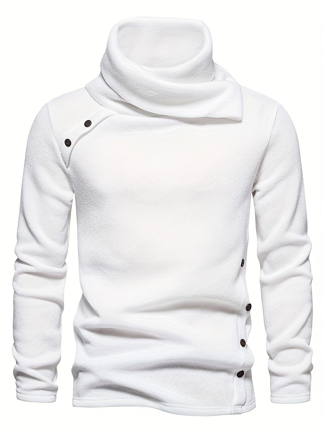 Spencer | Slouchy Collar Button-Up Sweater