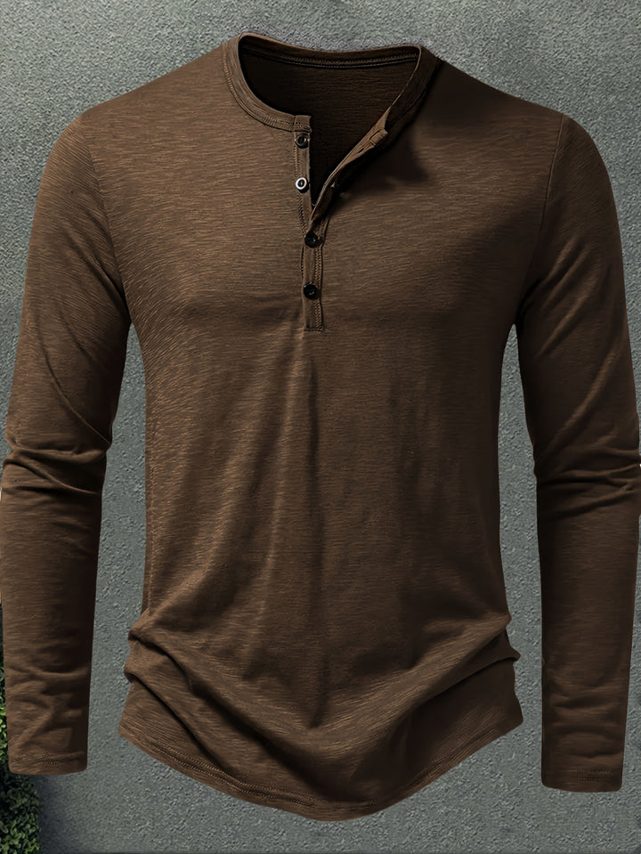 Marshall | Refined Long-Sleeve Henley