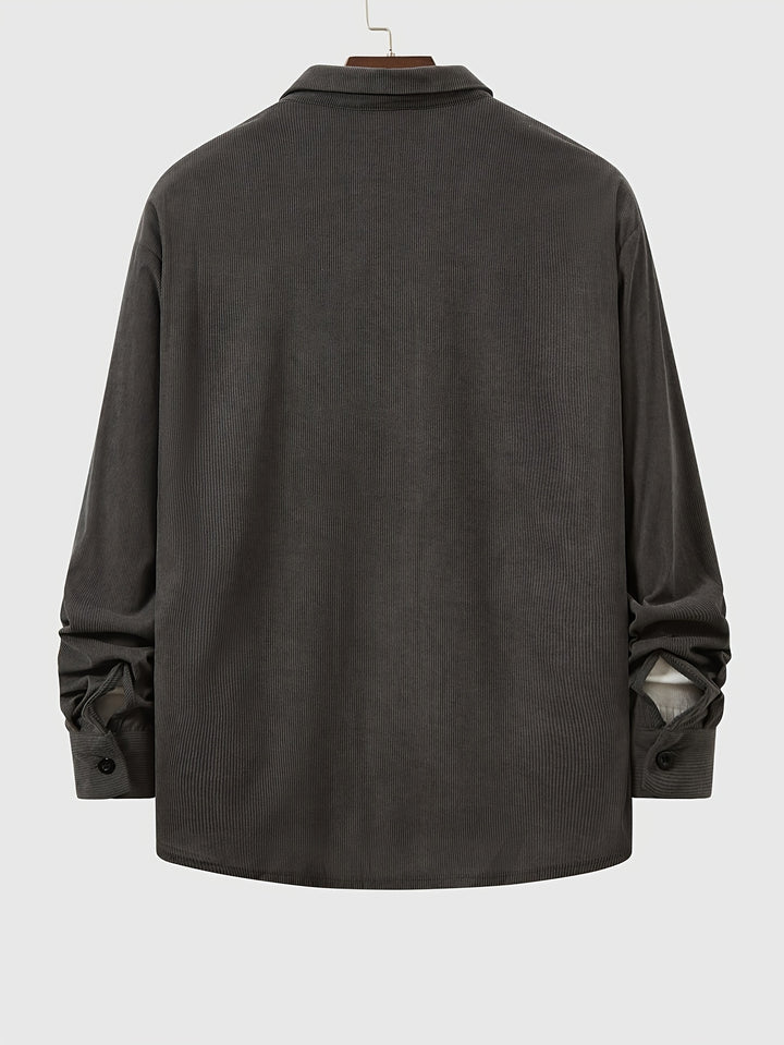 Sheldon | Relaxed Textured Button-Up Shirt