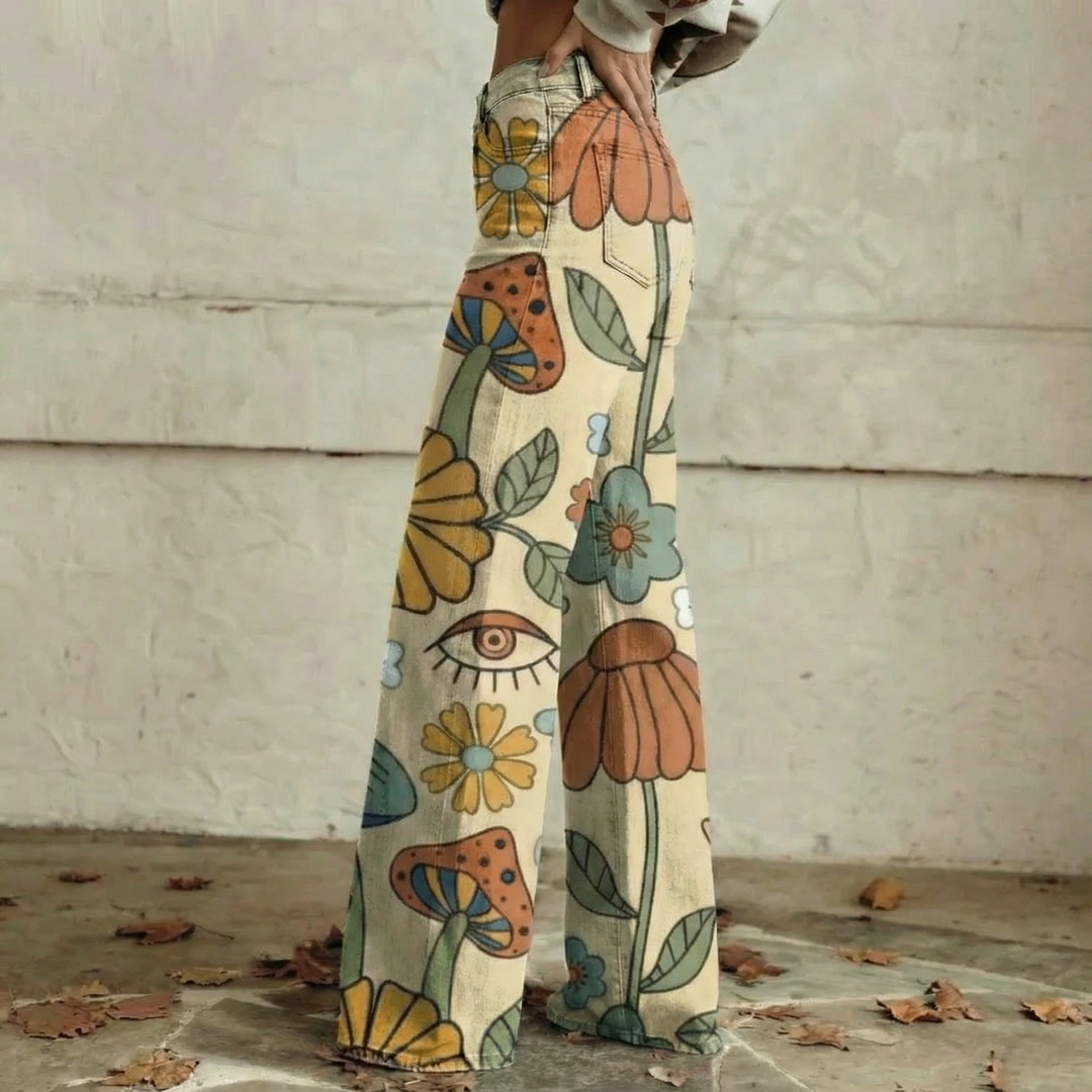 Gretchen | Free-Spirited Wide-Leg Trousers
