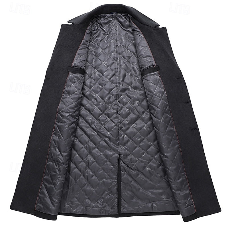 Whitaker | Tailored Double-Breasted Overcoat