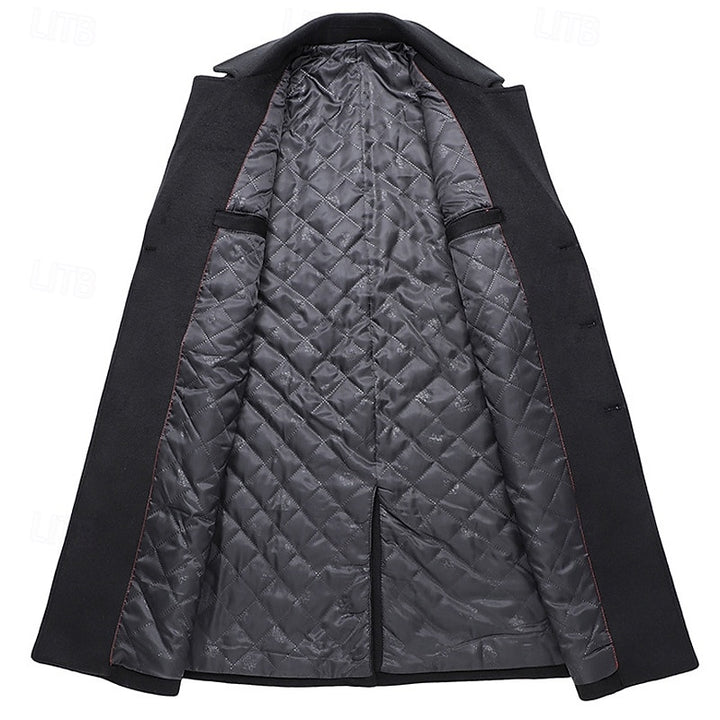 Whitaker | Tailored Double-Breasted Overcoat