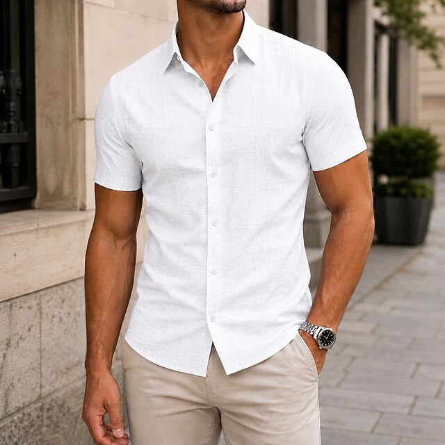 Grantham | Refined Short Sleeve Dress Shirt