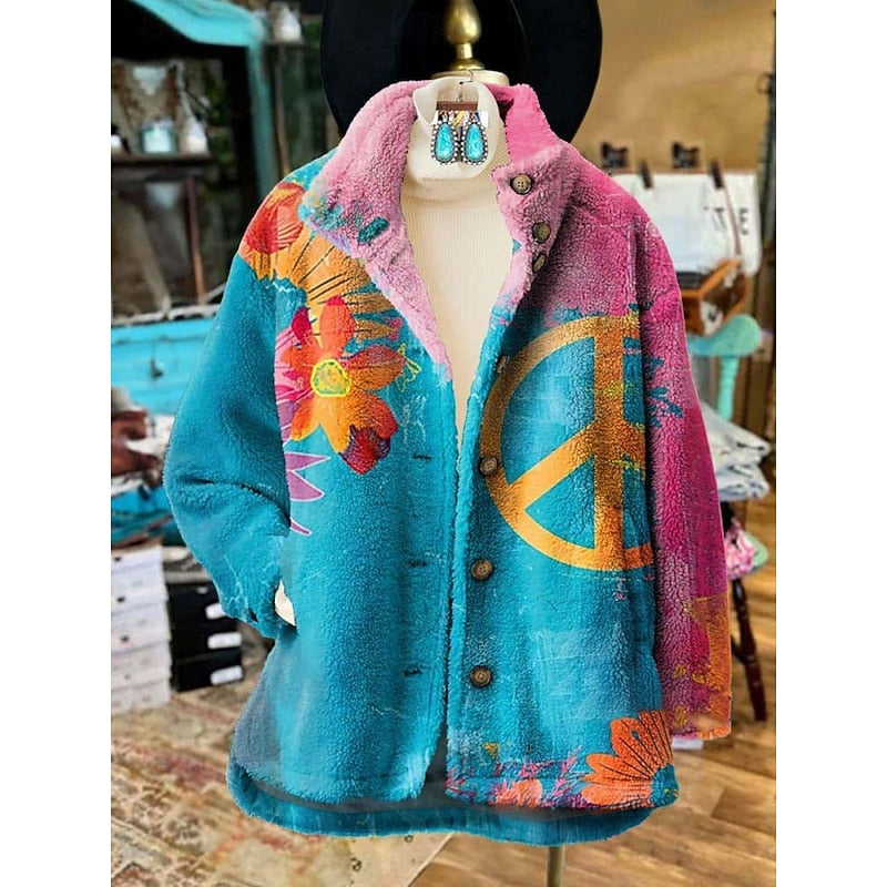 Ruth | Ornamental Print Jacket