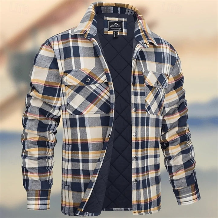 Foster | Insulated Plaid Shirt Jacket