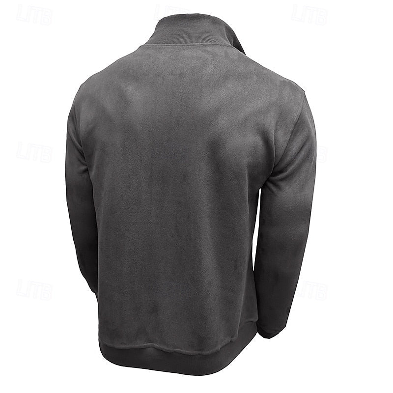 Weston | Washed Quarter-Zip Sweatshirt
