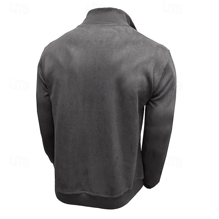 Weston | Washed Quarter-Zip Sweatshirt