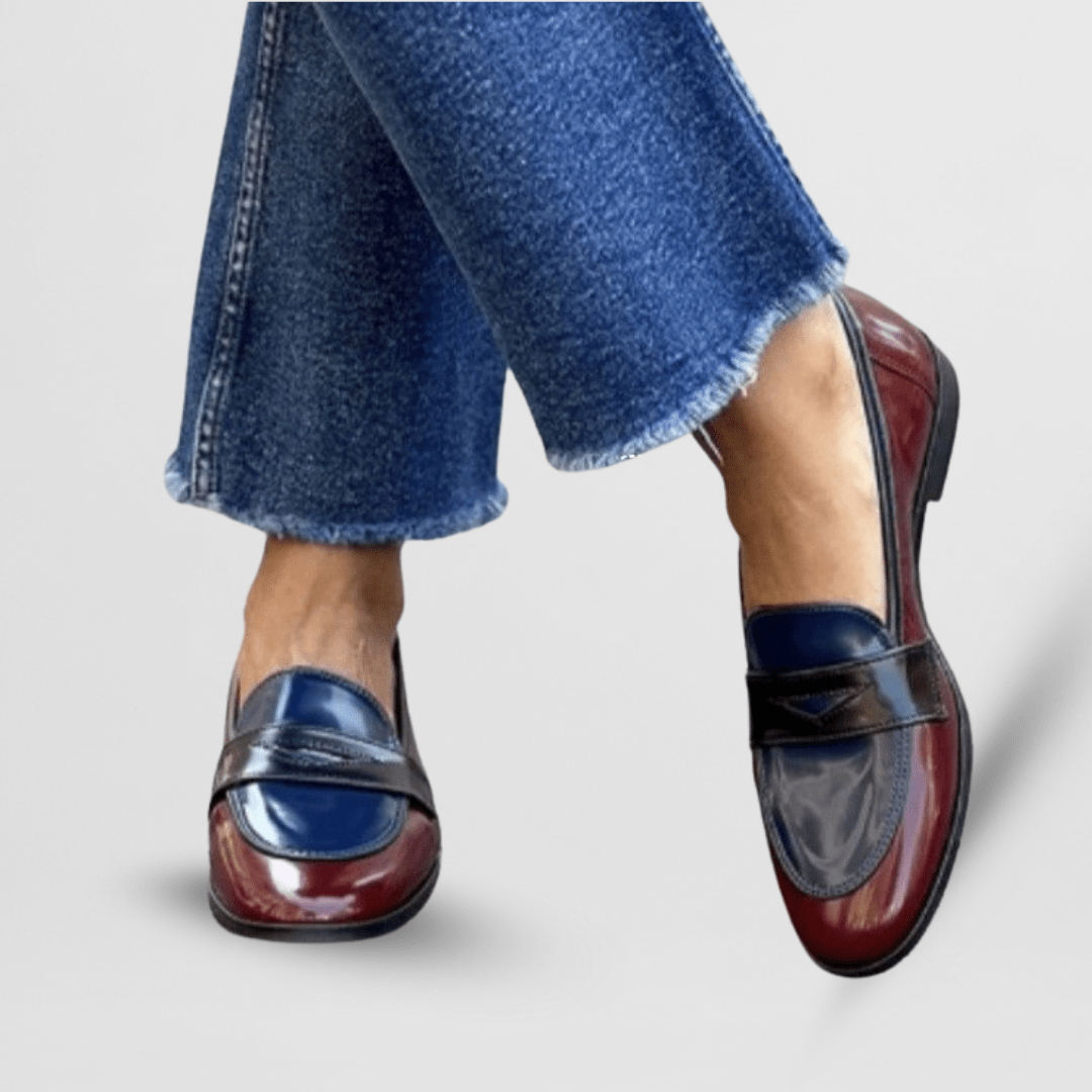 Marguerite | Timeless Two-Tone Loafers