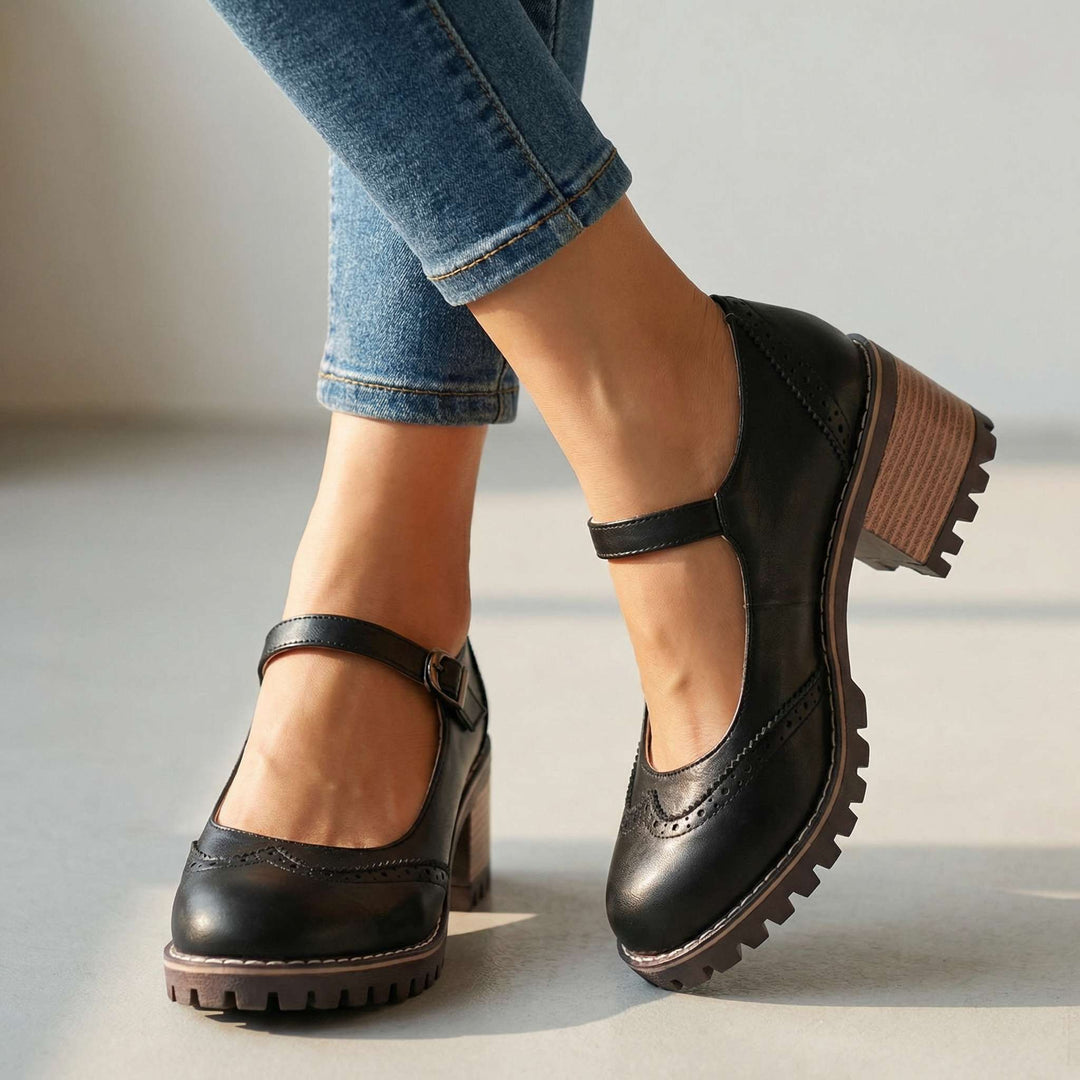 Maeve | Vintage-Inspired Ankle-Strap Mary Janes