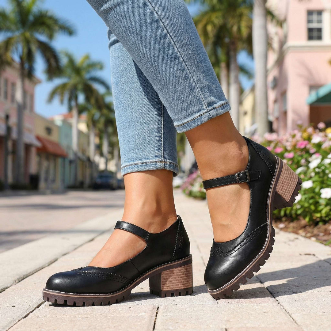 Maeve | Vintage-Inspired Ankle-Strap Mary Janes