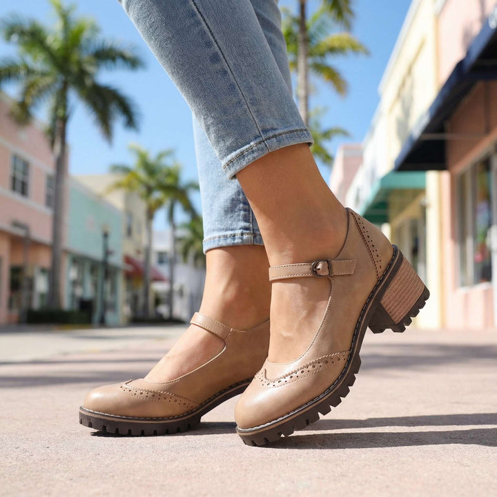 Maeve | Vintage-Inspired Ankle-Strap Mary Janes