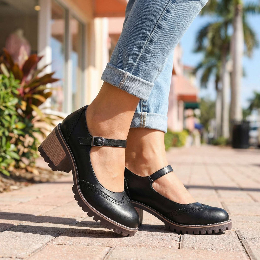 Maeve | Vintage-Inspired Ankle-Strap Mary Janes