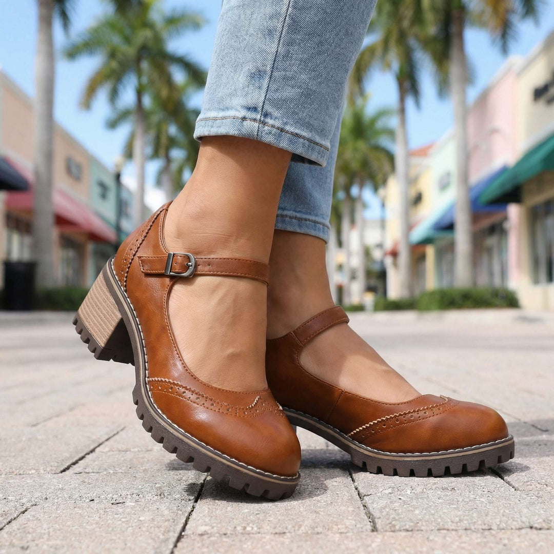 Maeve | Vintage-Inspired Ankle-Strap Mary Janes
