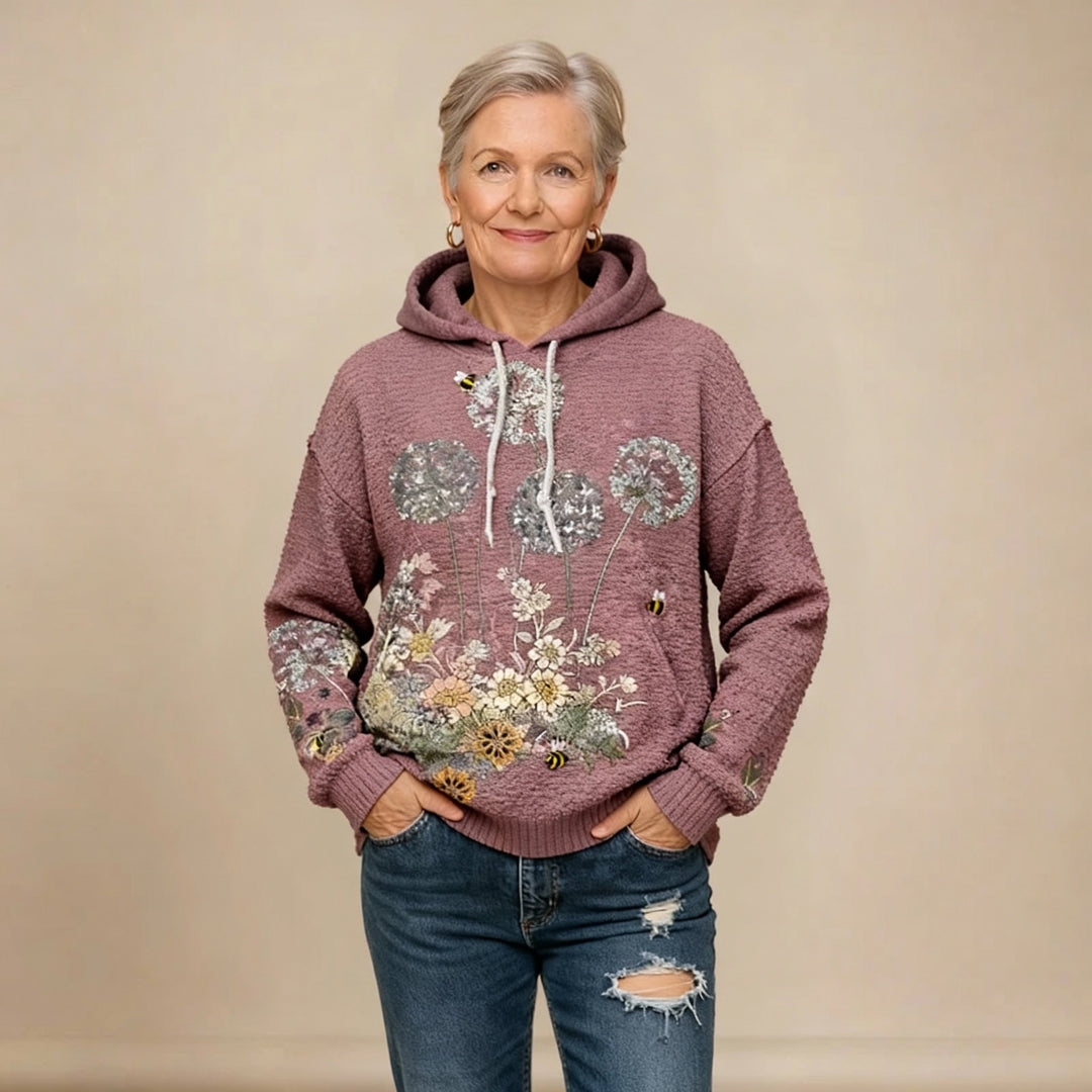 Joan | Botanical Bloom Hoodie