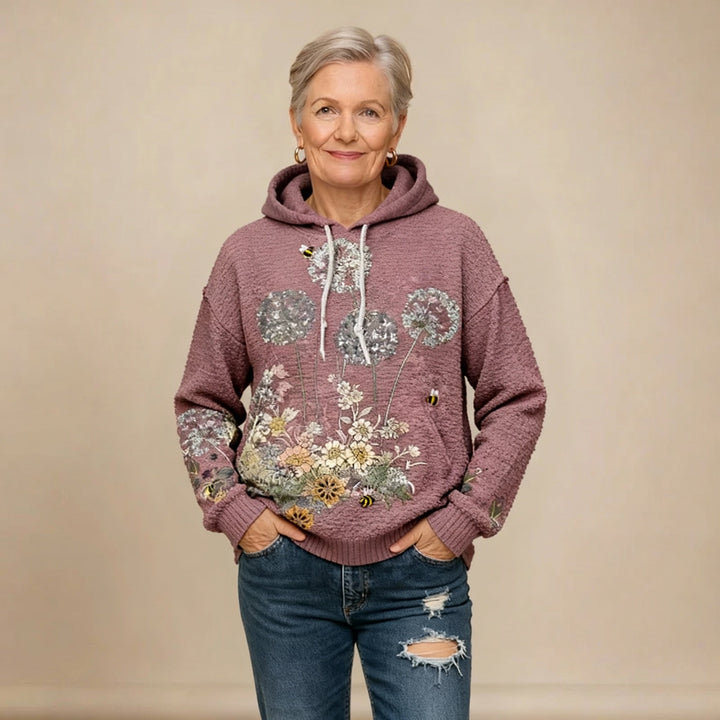 Joan | Botanical Bloom Hoodie