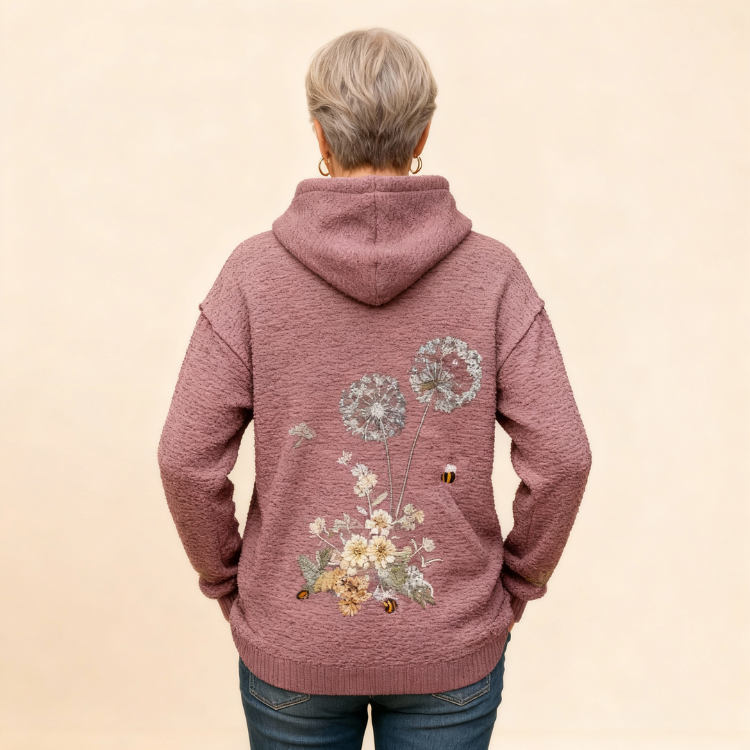 Joan | Botanical Bloom Hoodie