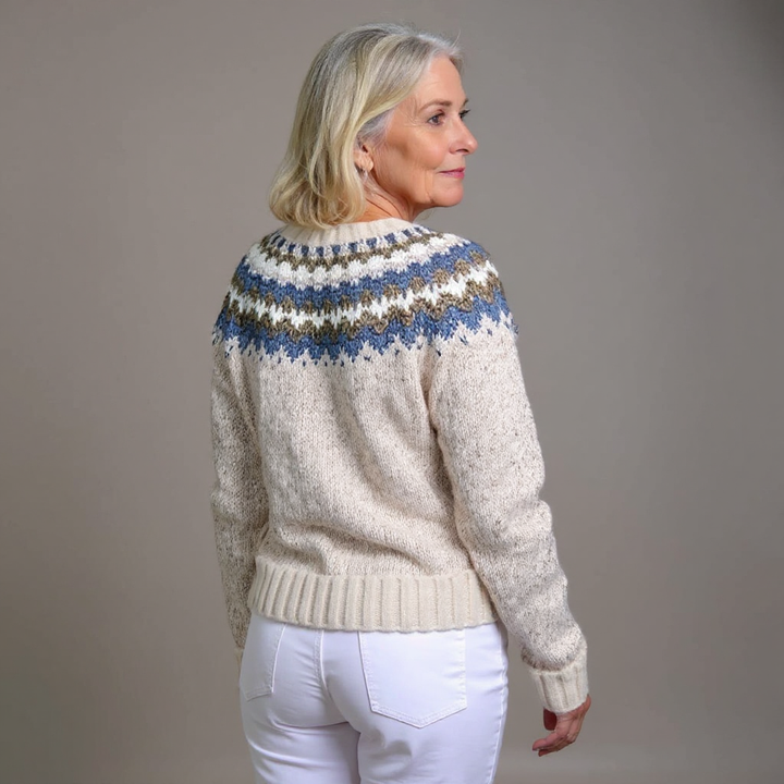 Nadette | Nordic Patterned Cardigan