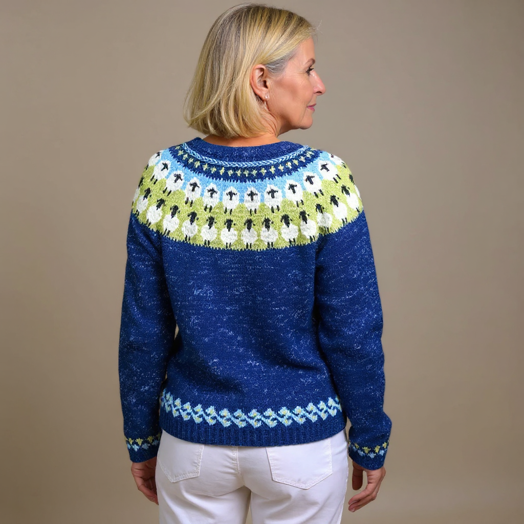 Marit | Folk-Inspired Button Cardigan