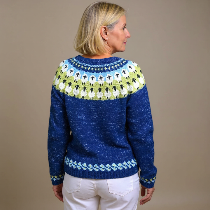 Marit | Folk-Inspired Button Cardigan