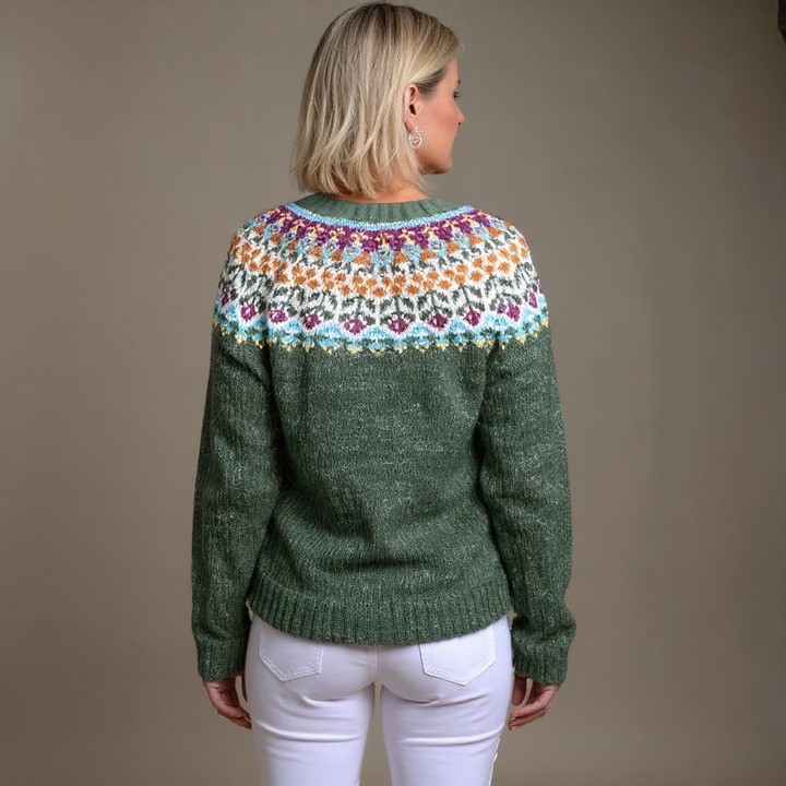 Brynn | Nordic Blossom Cardigan