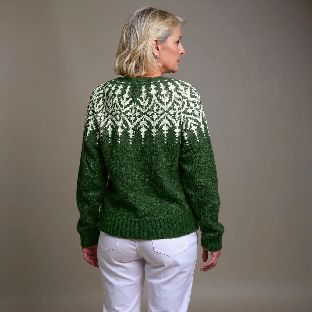 Pippa | Nordic Snowflake Cardigan