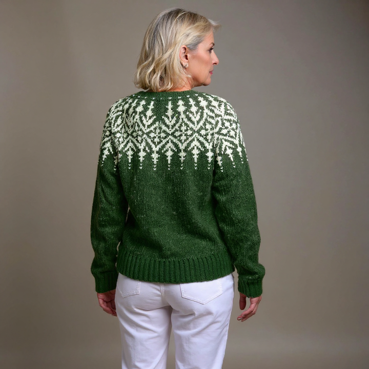 Pippa | Nordic Snowflake Cardigan