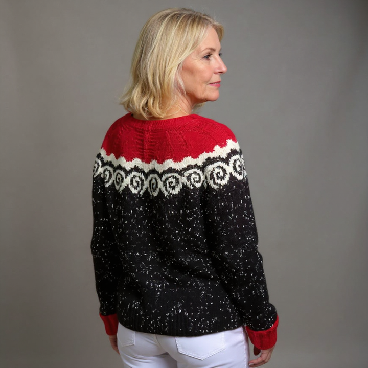 Dorothea | Nordic Patterned Cardigan