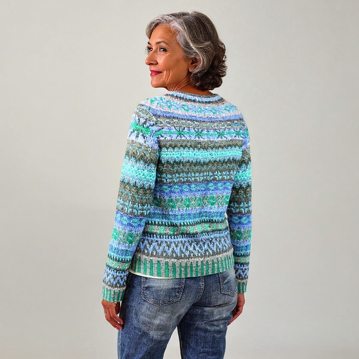 Gabrielle | Patterned Knit Jumper