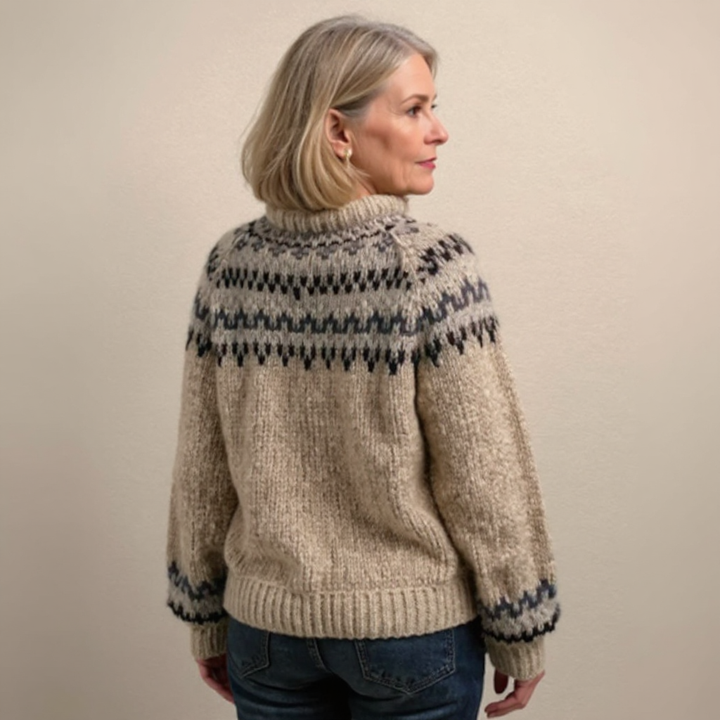 Solveig | Nordic Patterned Sweater
