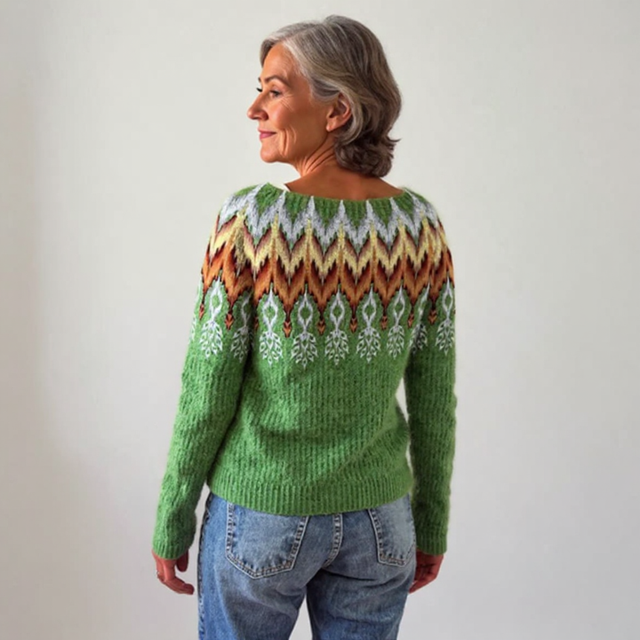 Agatha | Nordic Pattern Sweater