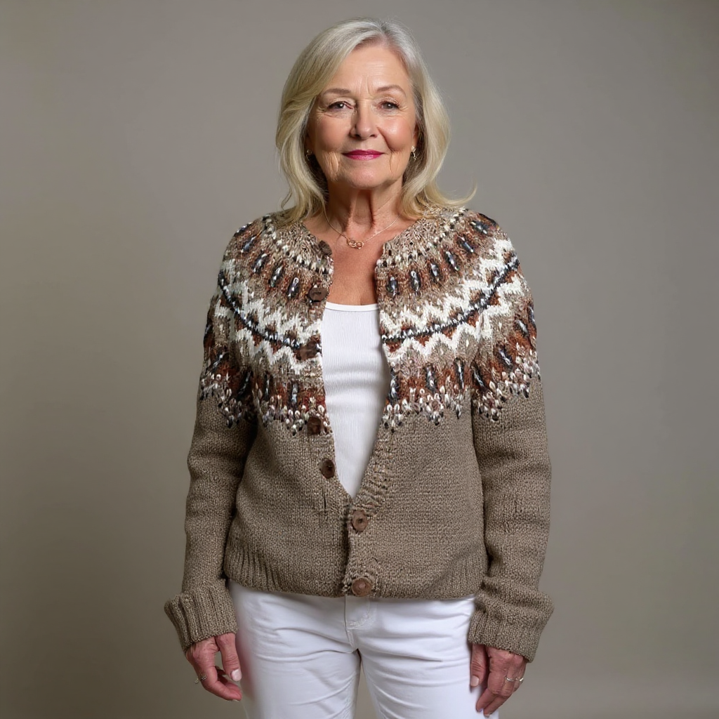 Ruth | Heritage Yoke Cardigan