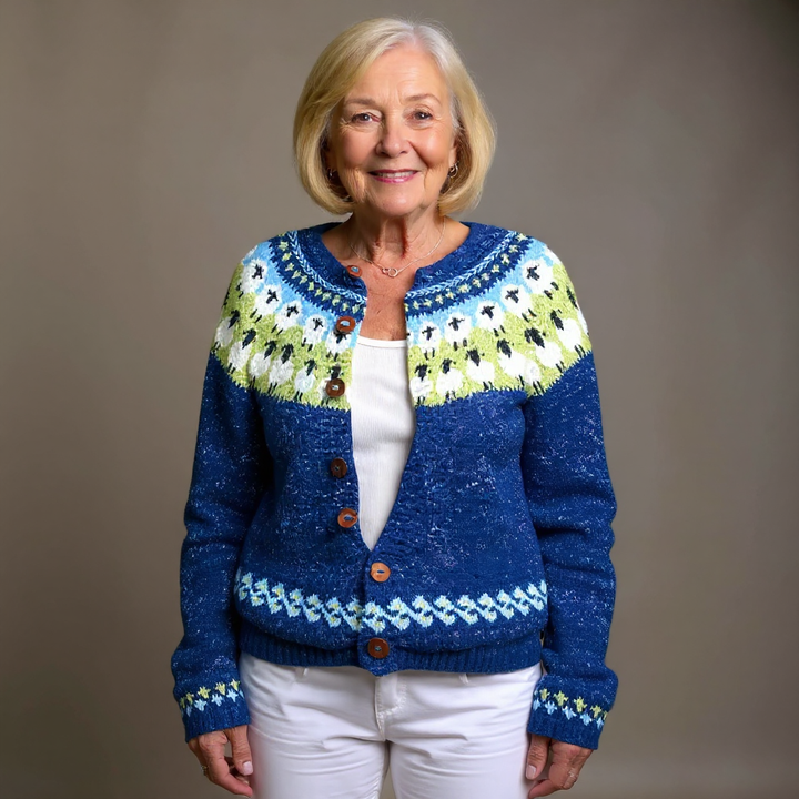 Marit | Folk-Inspired Button Cardigan