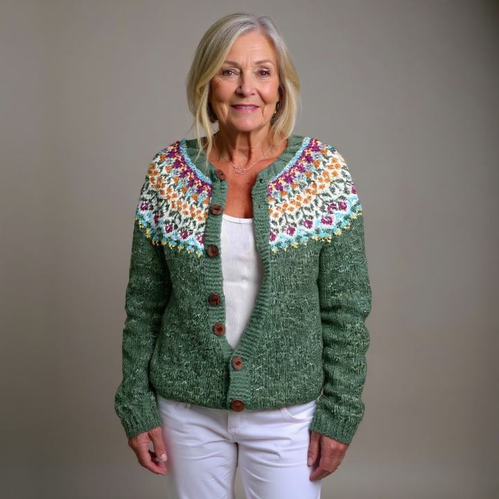 Brynn | Nordic Blossom Cardigan