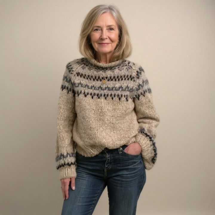Solveig | Nordic Patterned Sweater