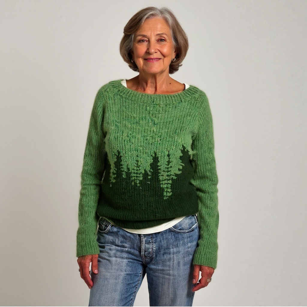 Robin | Forest-Inspired Knit Jumper