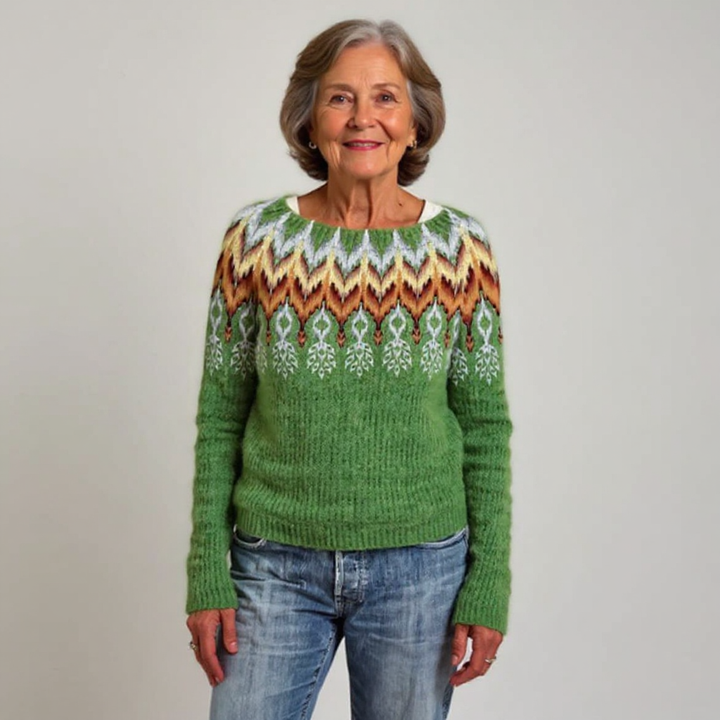 Agatha | Nordic Pattern Sweater