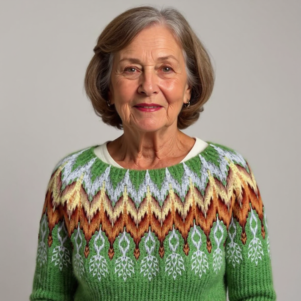 Agatha | Nordic Pattern Sweater