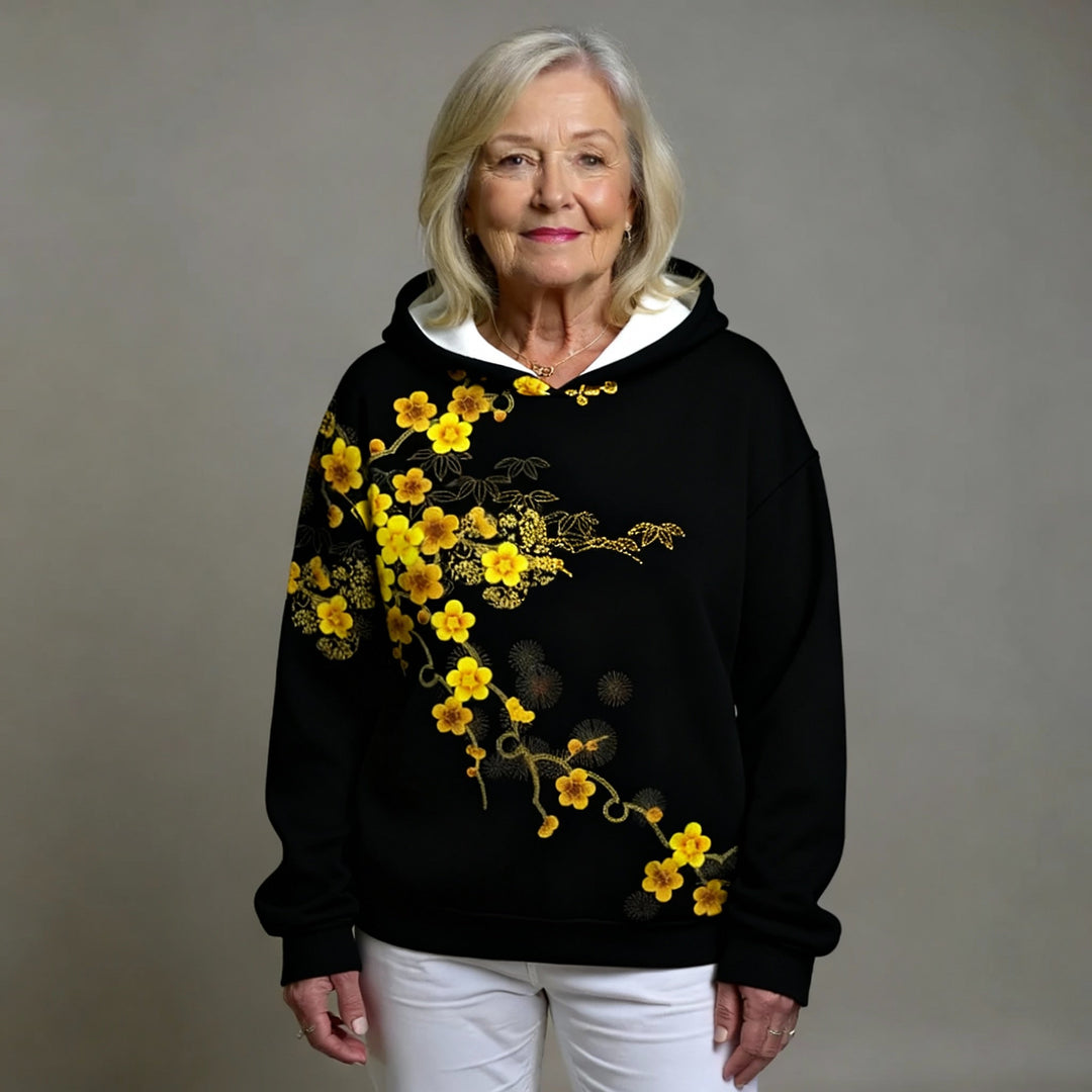 Celia | Relaxed Blossom Hoodie