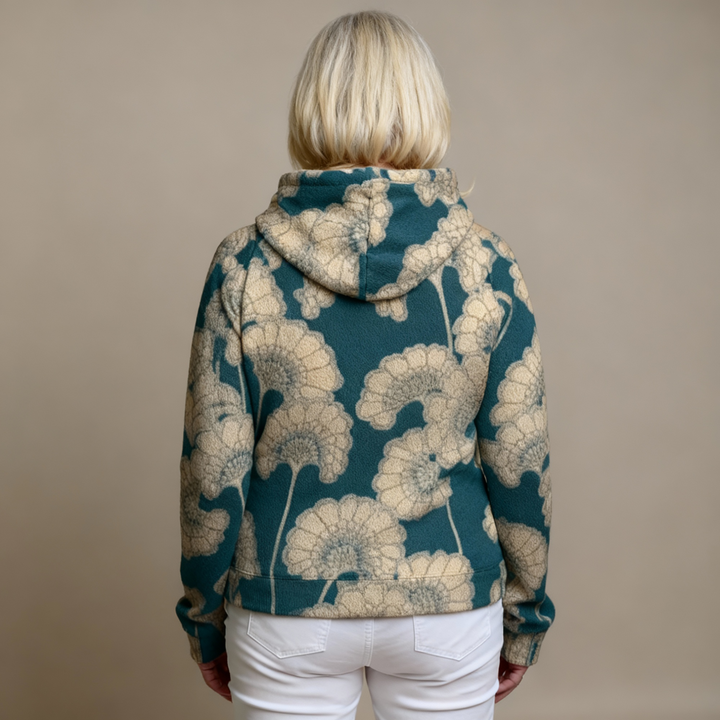 Laurel | Floral Print Hoodie