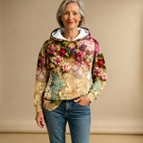 Carys | Relaxed Floral Hoodie