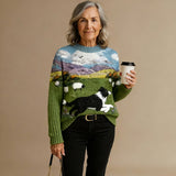 Nessa | Countryside Scene Sweater