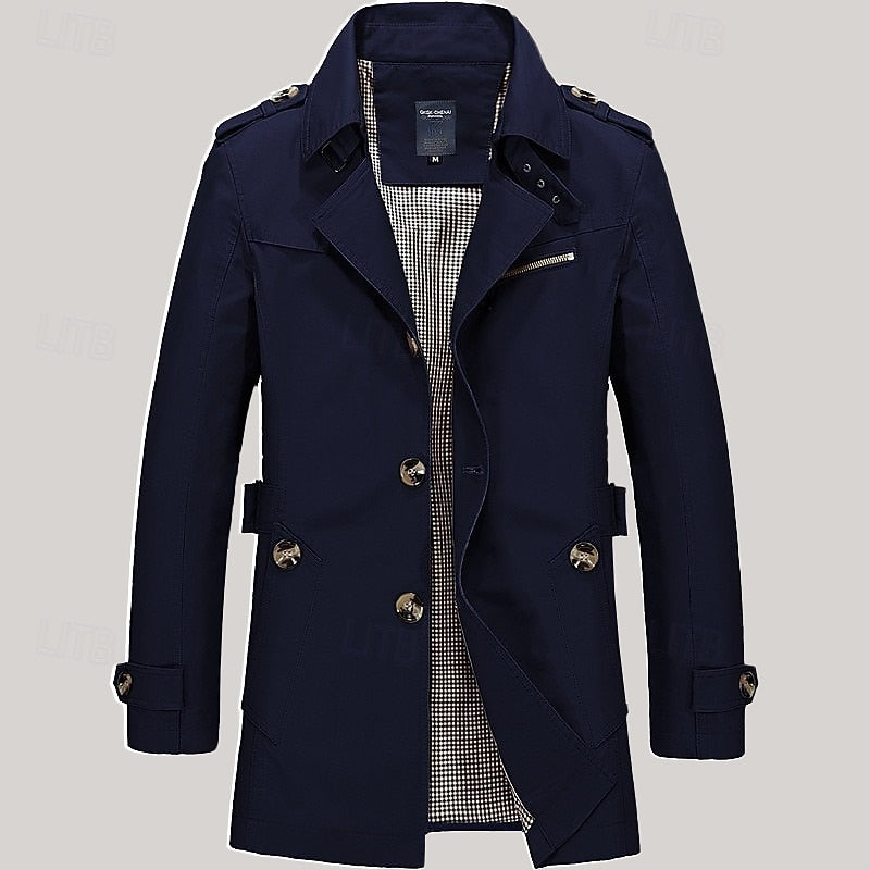 Warren | Refined Single-Breasted Trench Coat