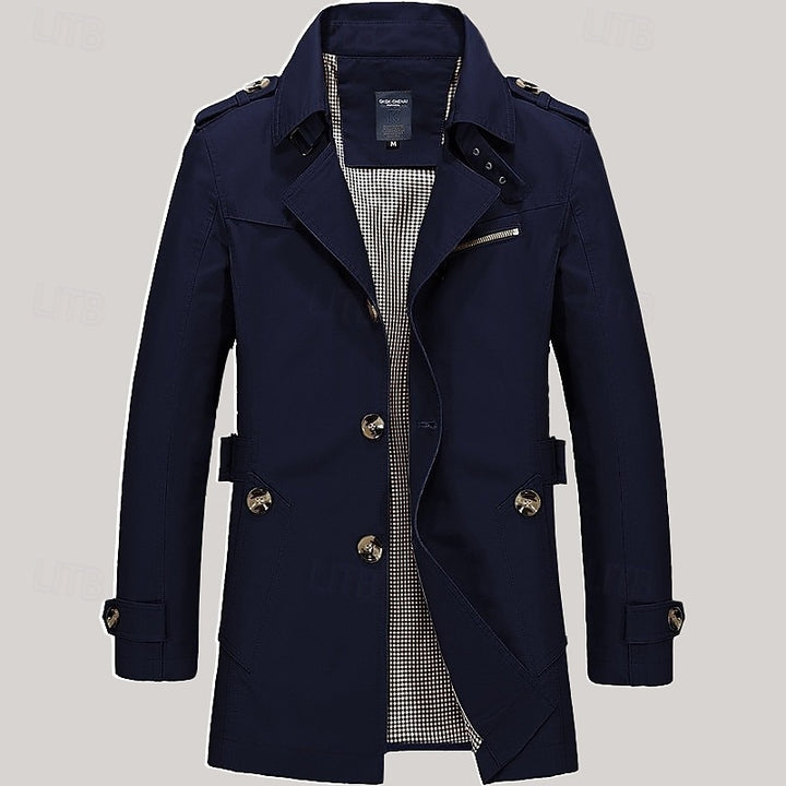Warren | Refined Single-Breasted Trench Coat