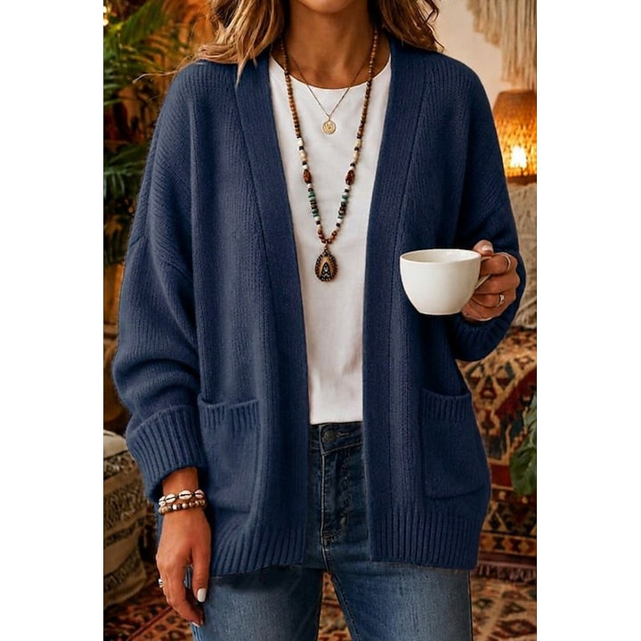 Sloane | Relaxed Open-Front Cardigan