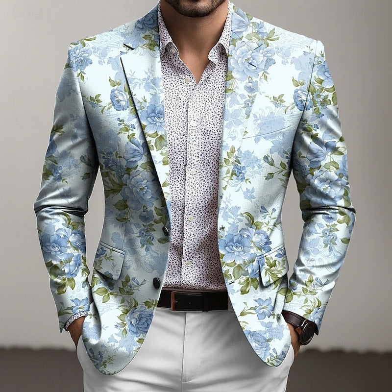 Gideon | Floral Tailored Blazer