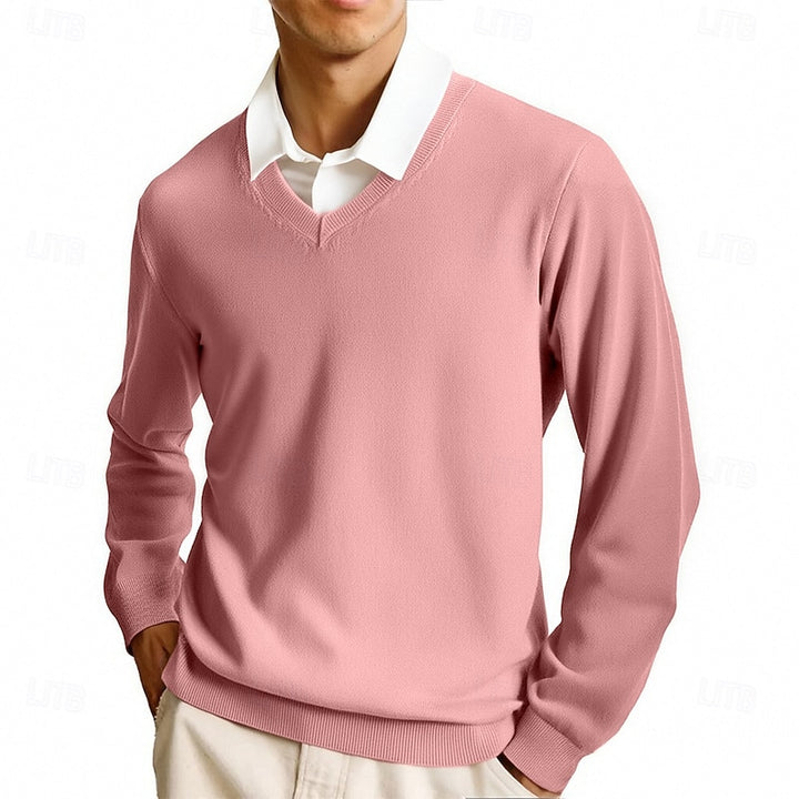Harrison | Refined V-Neck Jumper