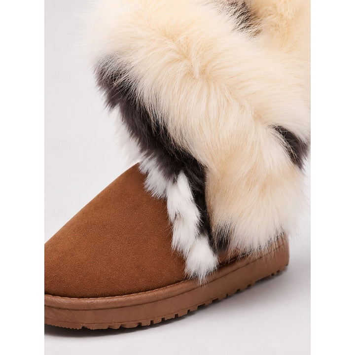 Orla | Plush-Trim Snow Boots