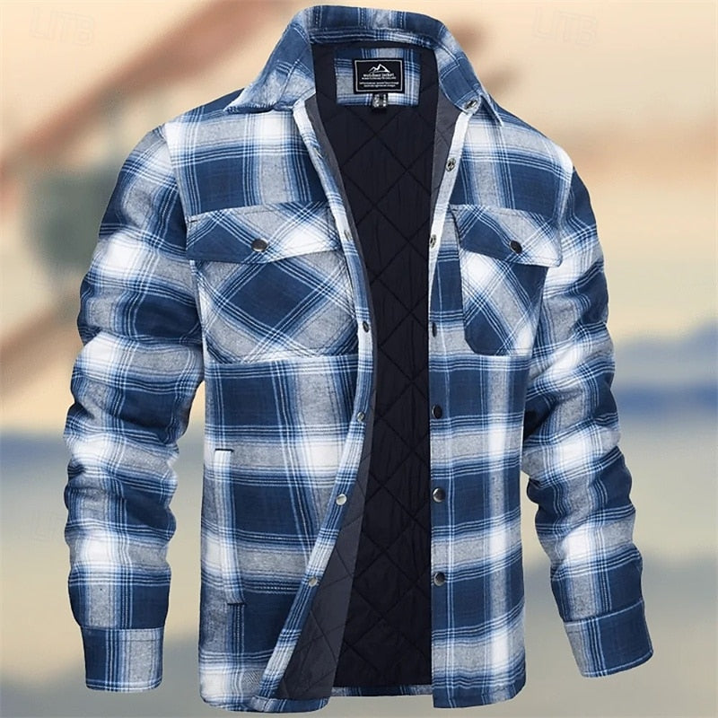 Foster | Insulated Plaid Shirt Jacket